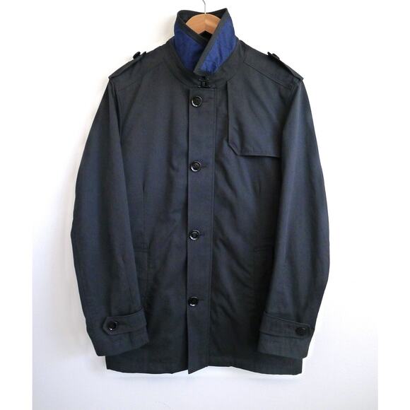 STRELLSON SWITZERLAND Overo 12 Technical Trench Coat Jacket Huckberry 46 S $575
